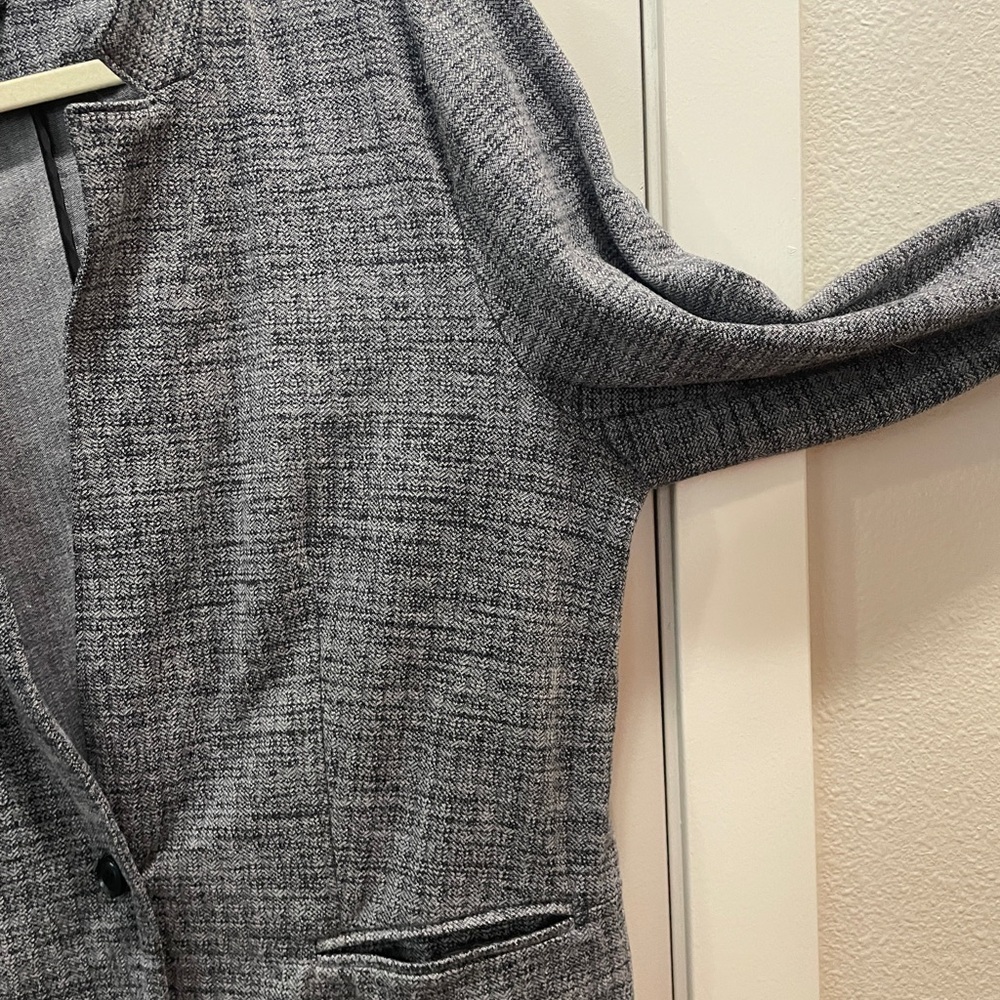 Banana Republic Gray Blazer Professional Wool-Blend - Picture 5 of 10
